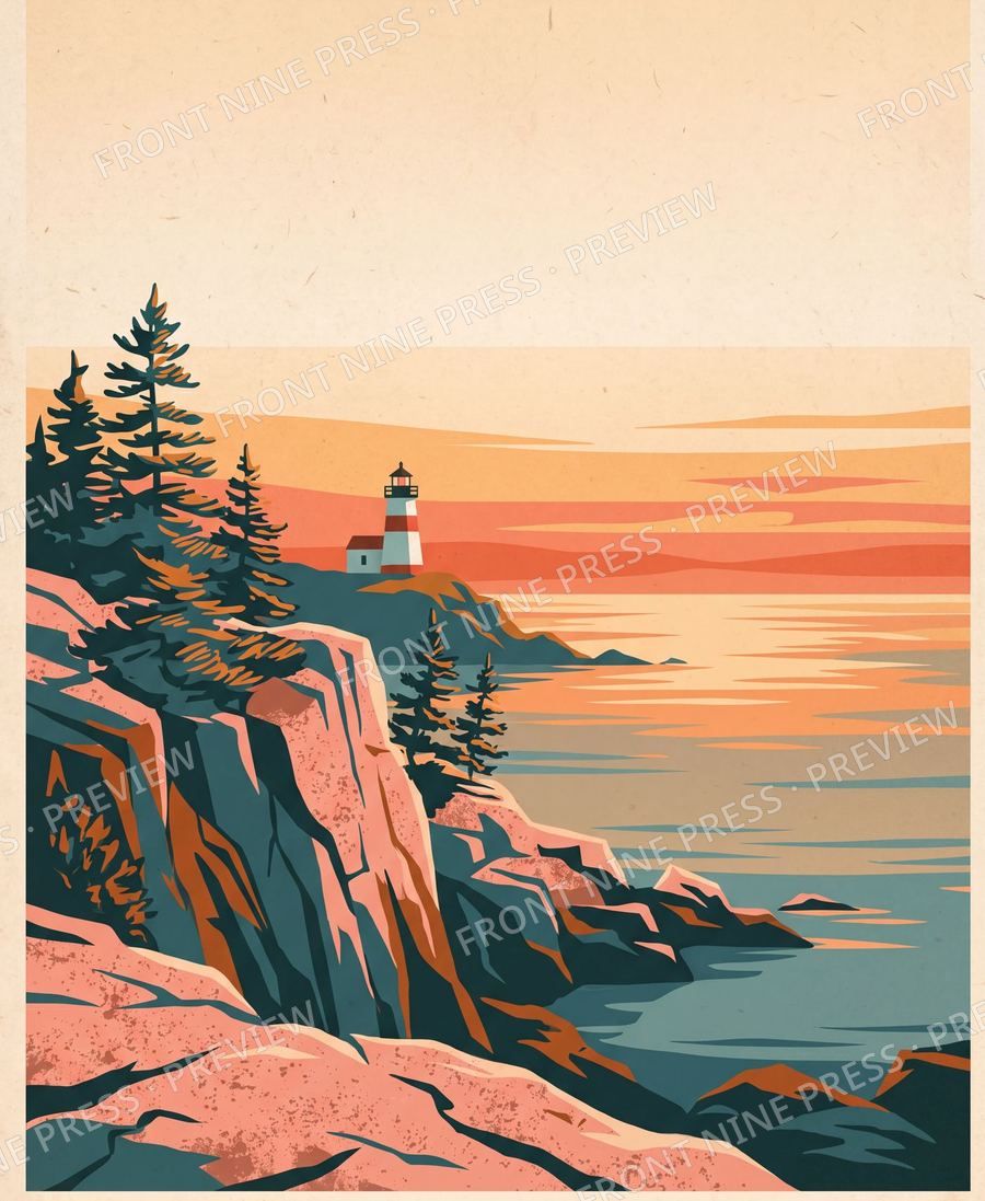 Acadia poster art