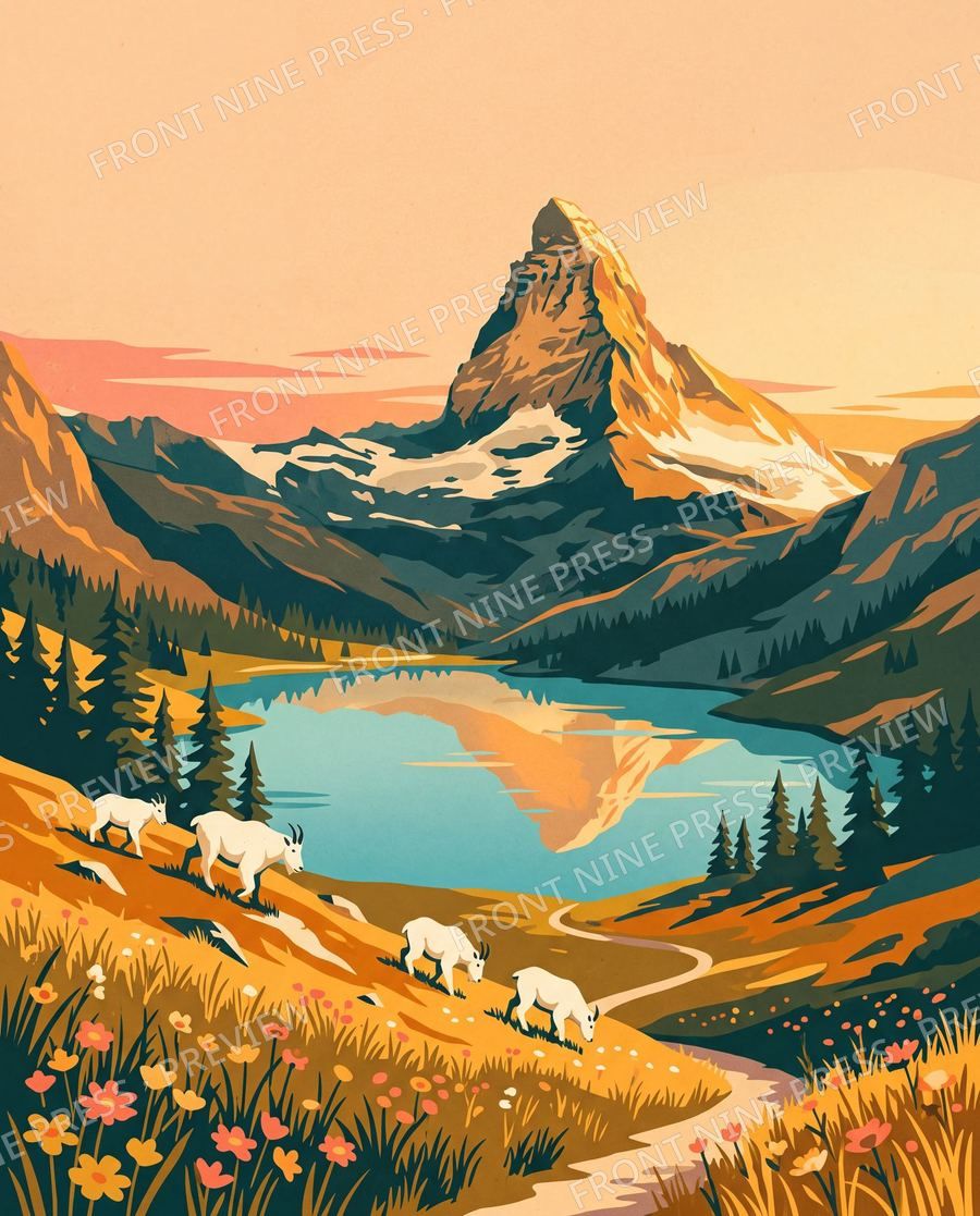 Glacier Country poster art