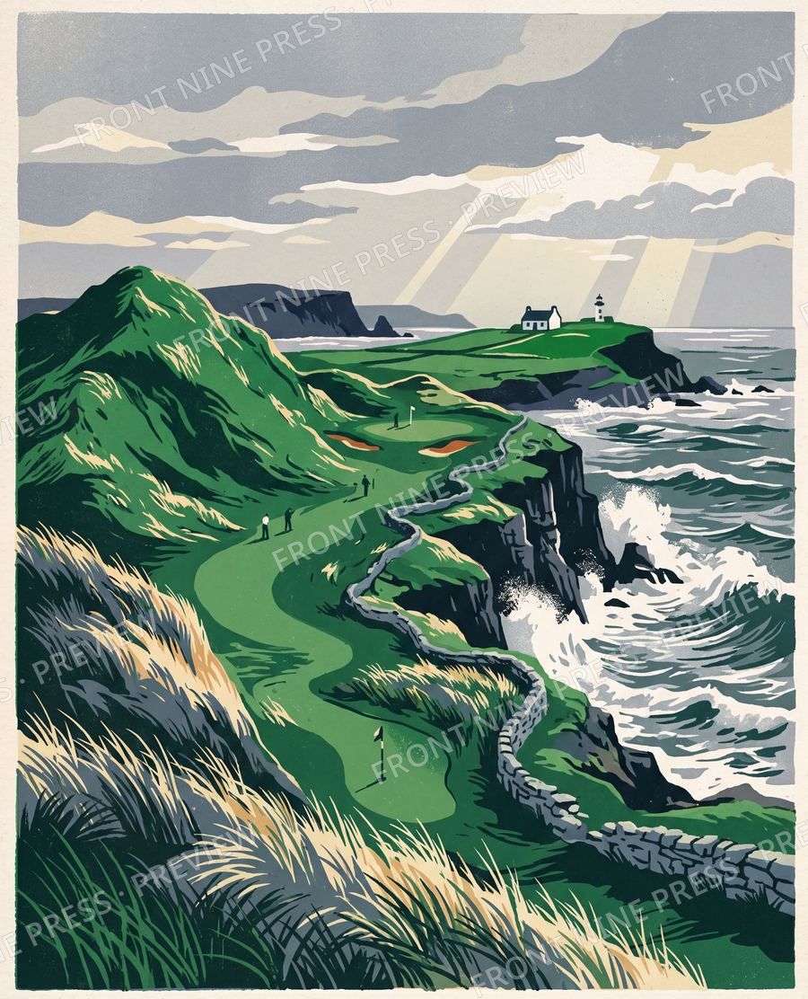 The Kerry Coast poster art