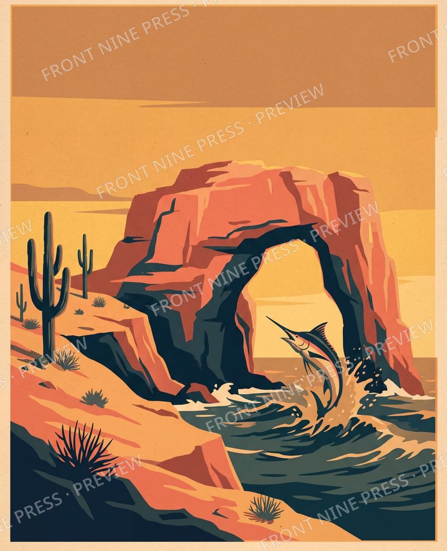 Los Cabos poster art