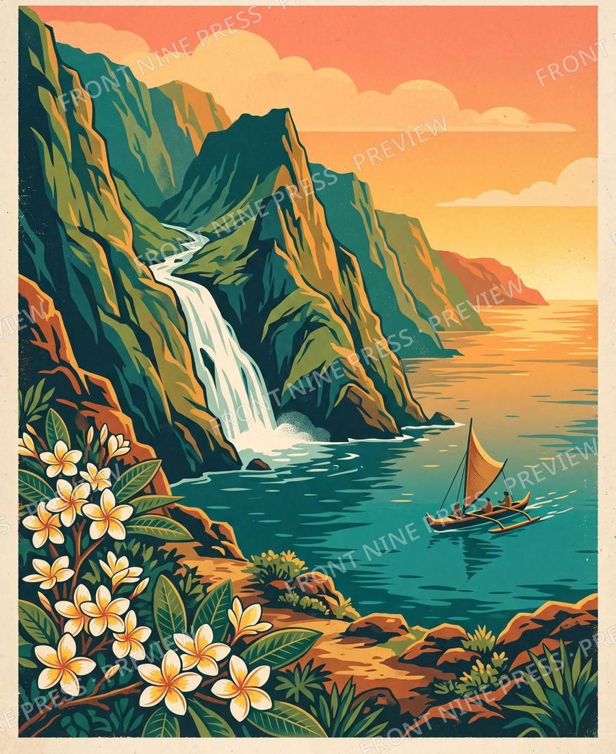 Maui poster art