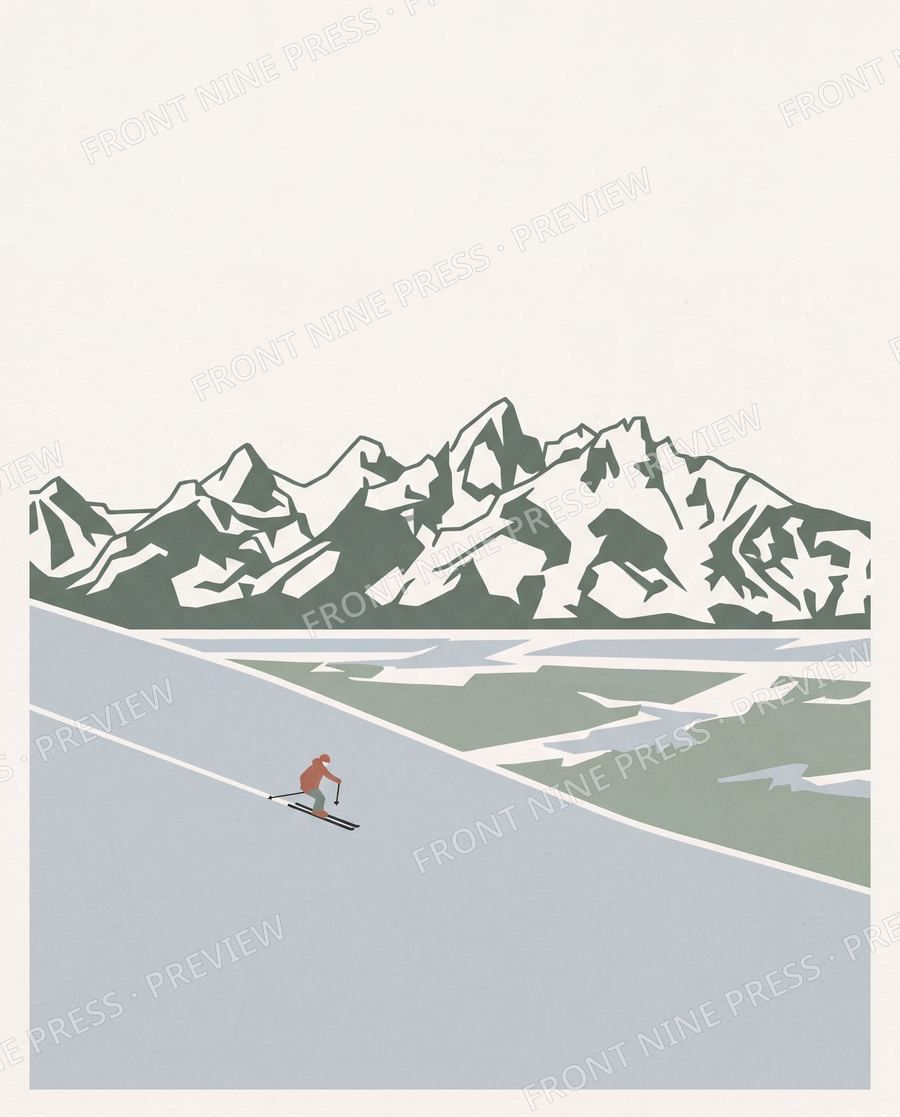 The Tetons Linen Links